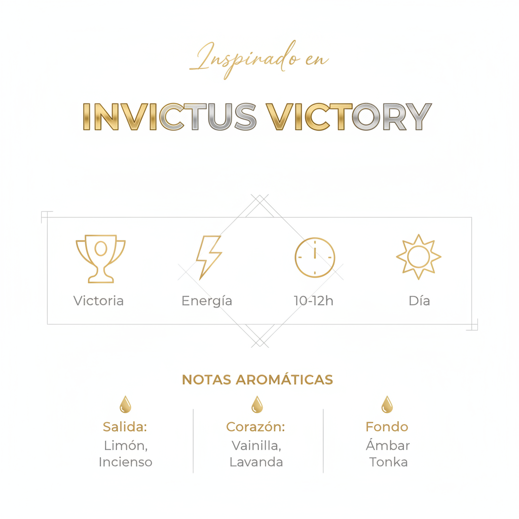 Invictus Victory - Infografía profesional